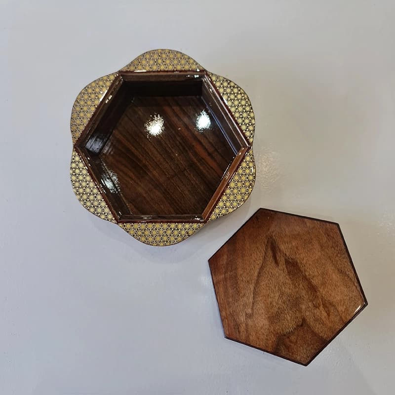 شکلات خوری گلی سیمی متوسط طرح 2 — تصویر ۷