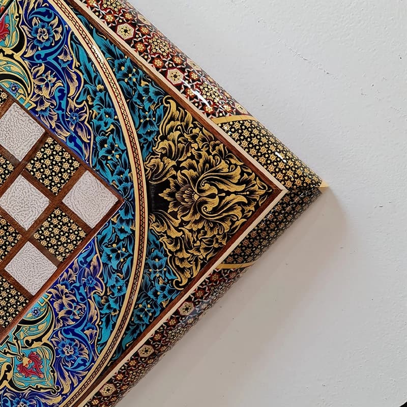 تخته خاتم کاری روگرد تشعیر 50 کاظمی — تصویر ۷