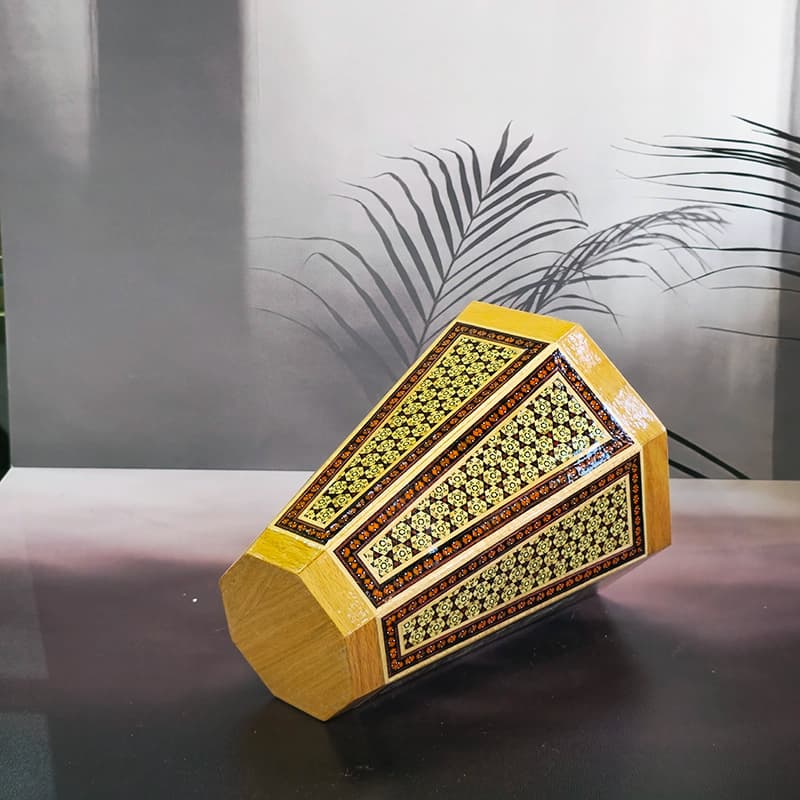 سطل خاتم کاری چوبی کاظمی — تصویر ۲