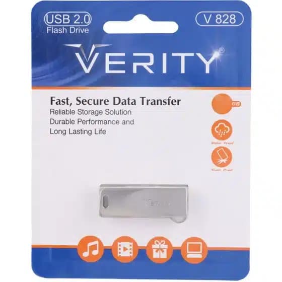 فلش مموری وریتی مدل V 828 ظرفیت 16 گیگابایت USB 2.0 — تصویر ۴