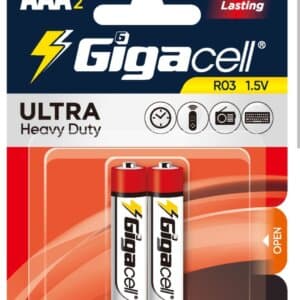 باتری نیم قلم دوتایی کارتی گیگاسل اولترا — تصویر ۴
