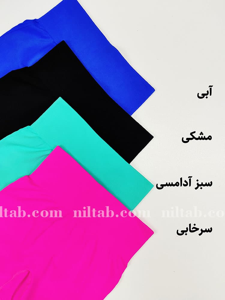 ست ورزشی نیمتنه پشت باز قهرمانی و شورتک پشت چروک سیملس — تصویر ۵