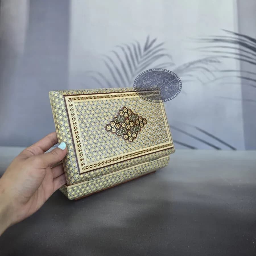 جعبه خاتم کاری کاظمی — تصویر ۱۲