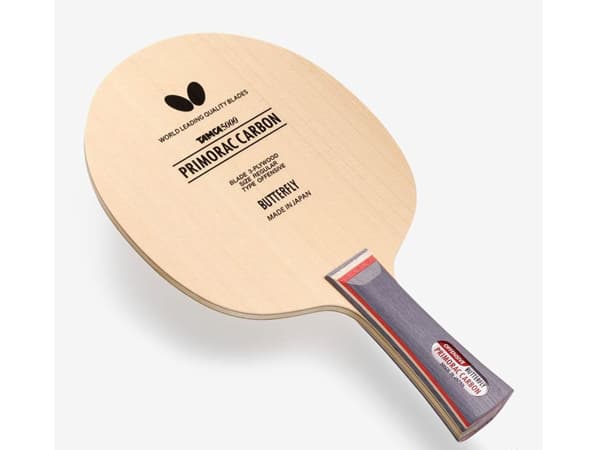 چوب راکت پریموراک کربن ا Butterfly Table Tennis Blade Model Primorac Carbon — تصویر ۲