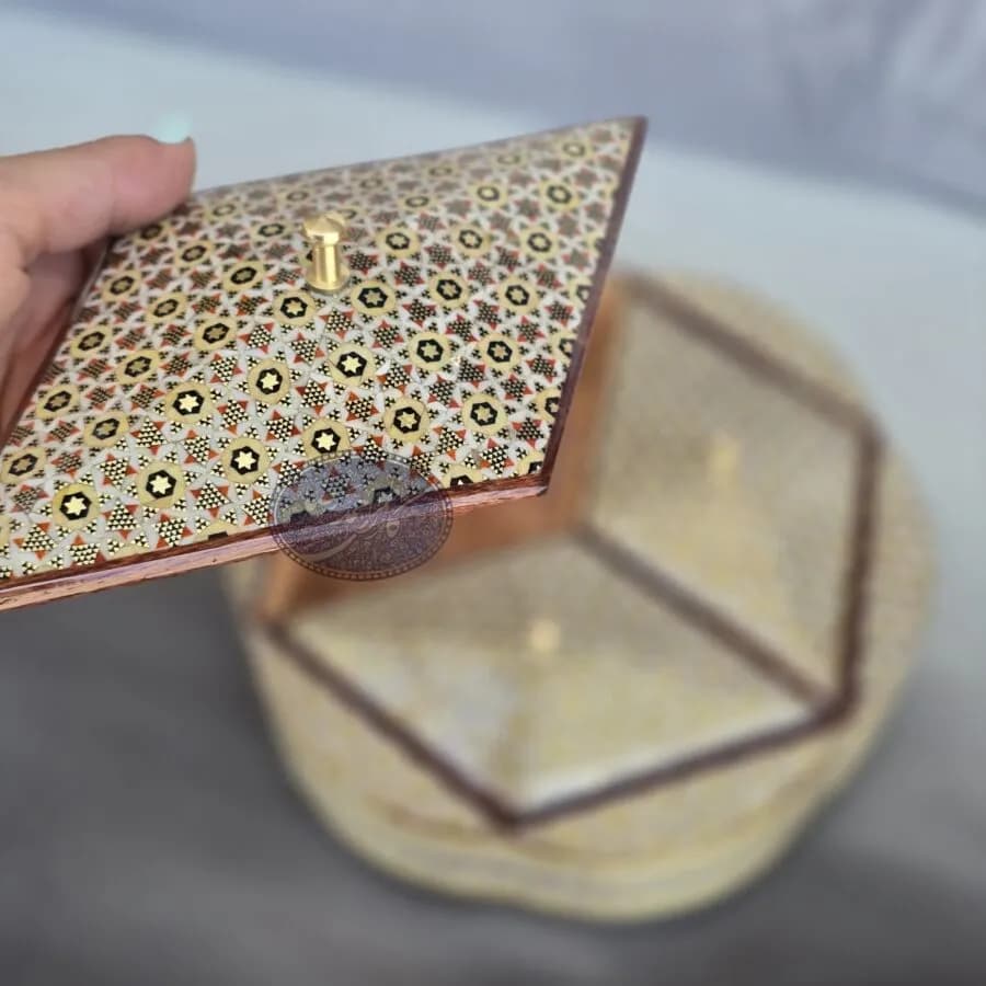 شکلات خوری سه درب گلی بزرگ — تصویر ۷
