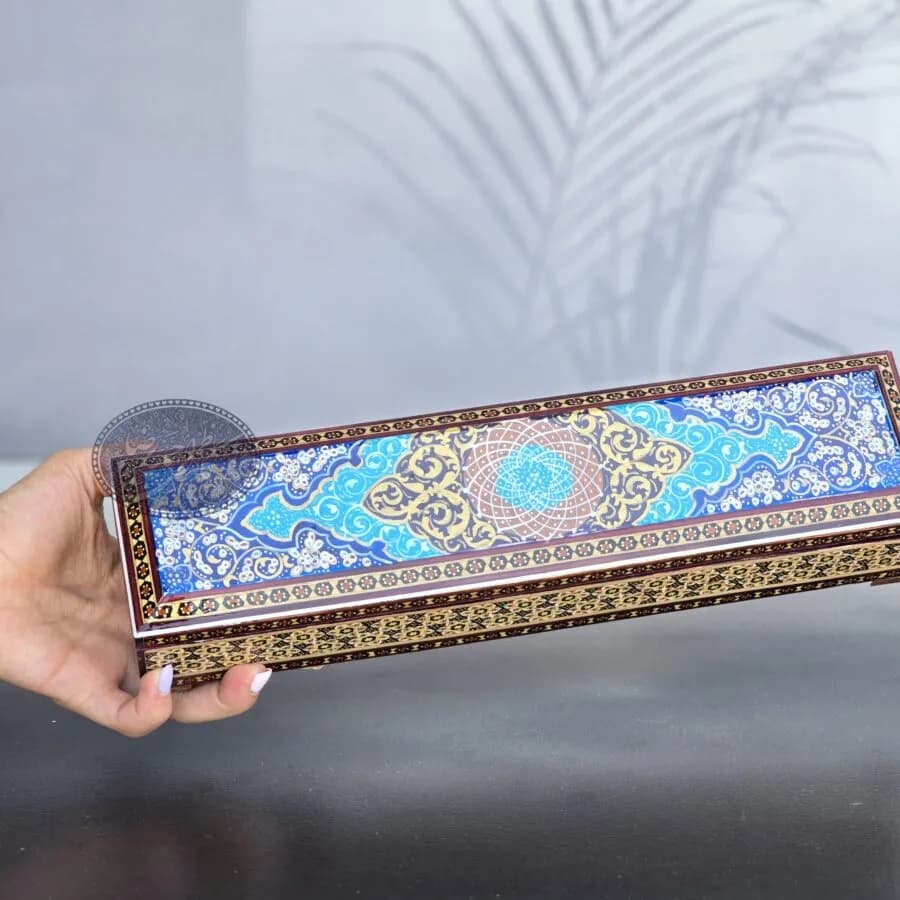 قلمدان 30 اسلیمی کاظمی — تصویر ۸