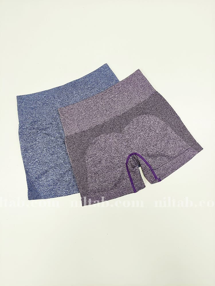 شورتک ورزشی پشت ساده برفکی سیملس سایز بزرگ