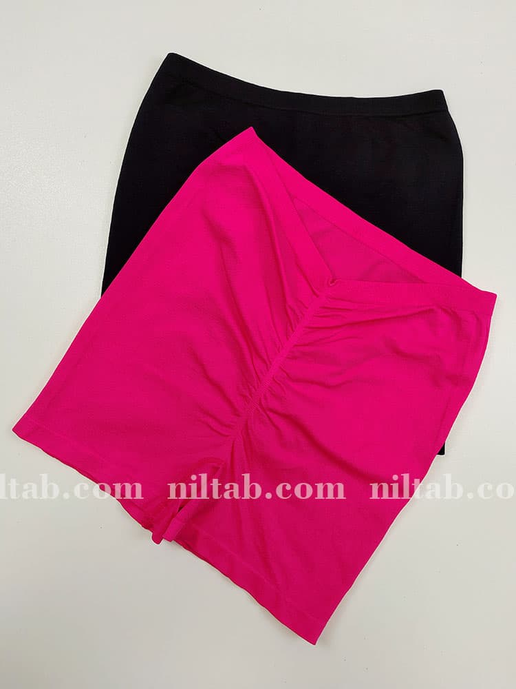 شورتک ورزشی کمر هفتی پشت چروک — تصویر ۱۲