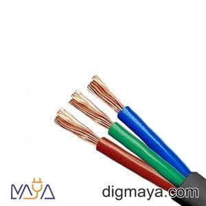 کابل برق سه در هفتاد پنج لوشان استاندارد 75/.*3