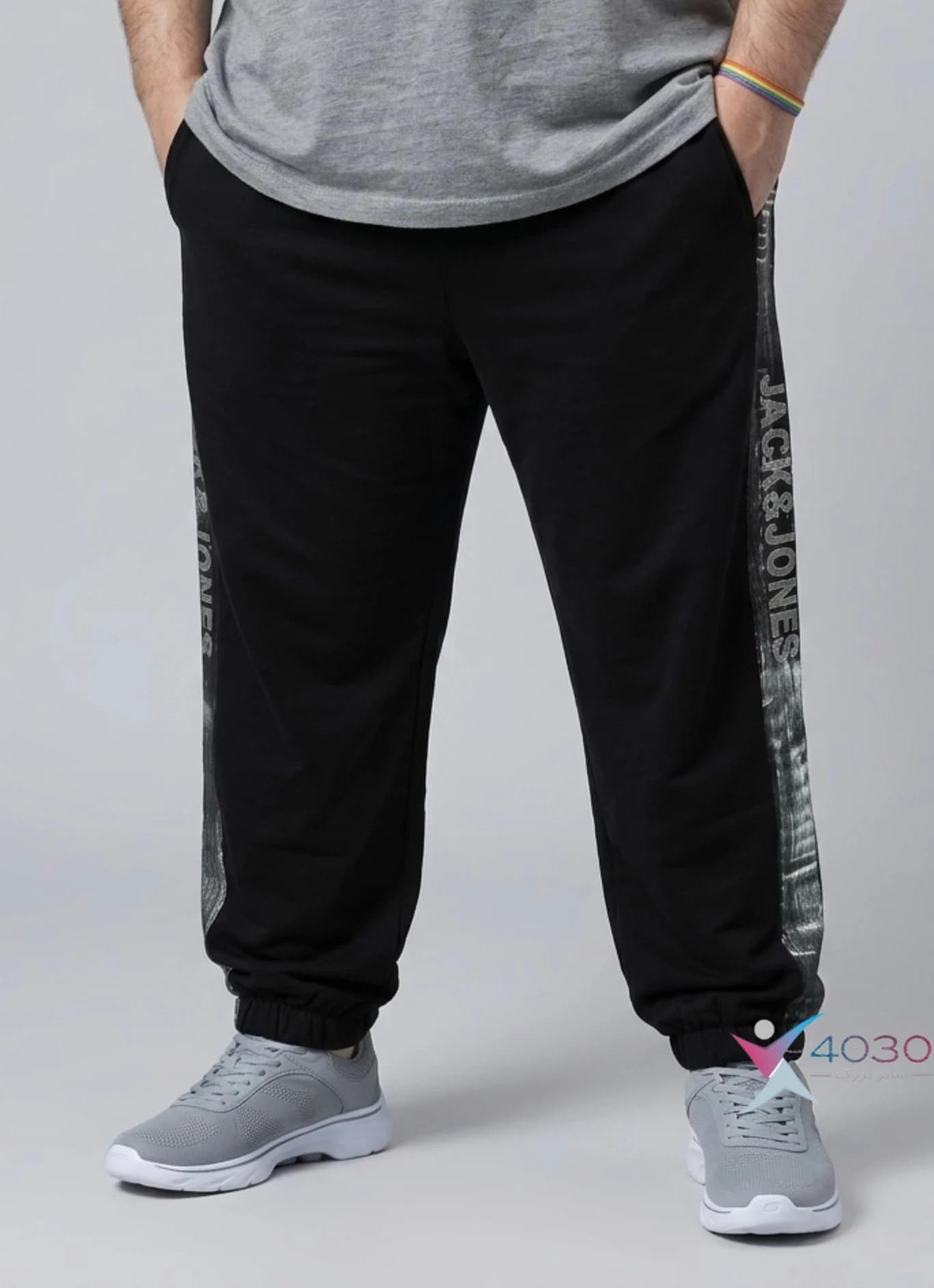 شلوار اسلش دمپاکش JACK&JONES سایز بزرگ مردانه ( 3858 ) — تصویر ۱۲