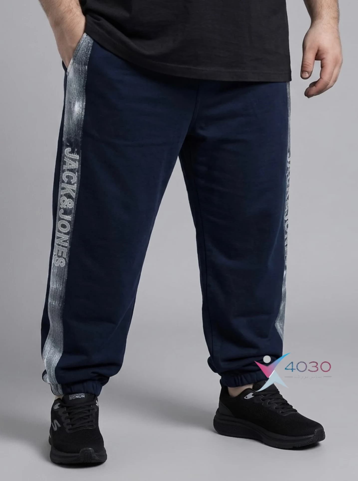 شلوار اسلش دمپاکش JACK&JONES سایز بزرگ مردانه ( 3858 ) — تصویر ۸