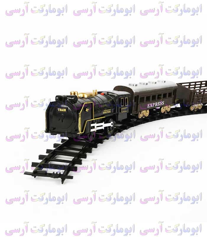 ست قطار کلاسیک چراغ‌دار باتری‌خور ۱۵ قطعه — تصویر ۱۲