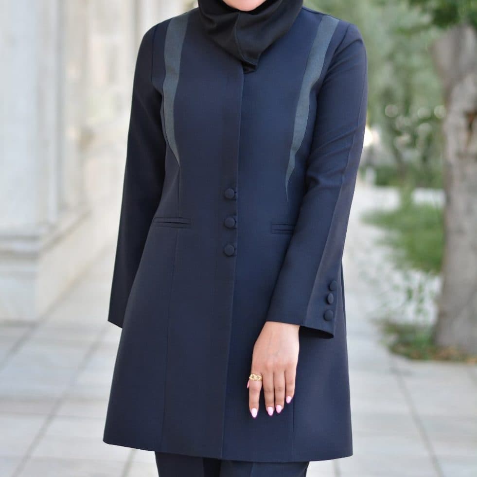مانتو و شلوار اداری کد 1127 — تصویر ۵