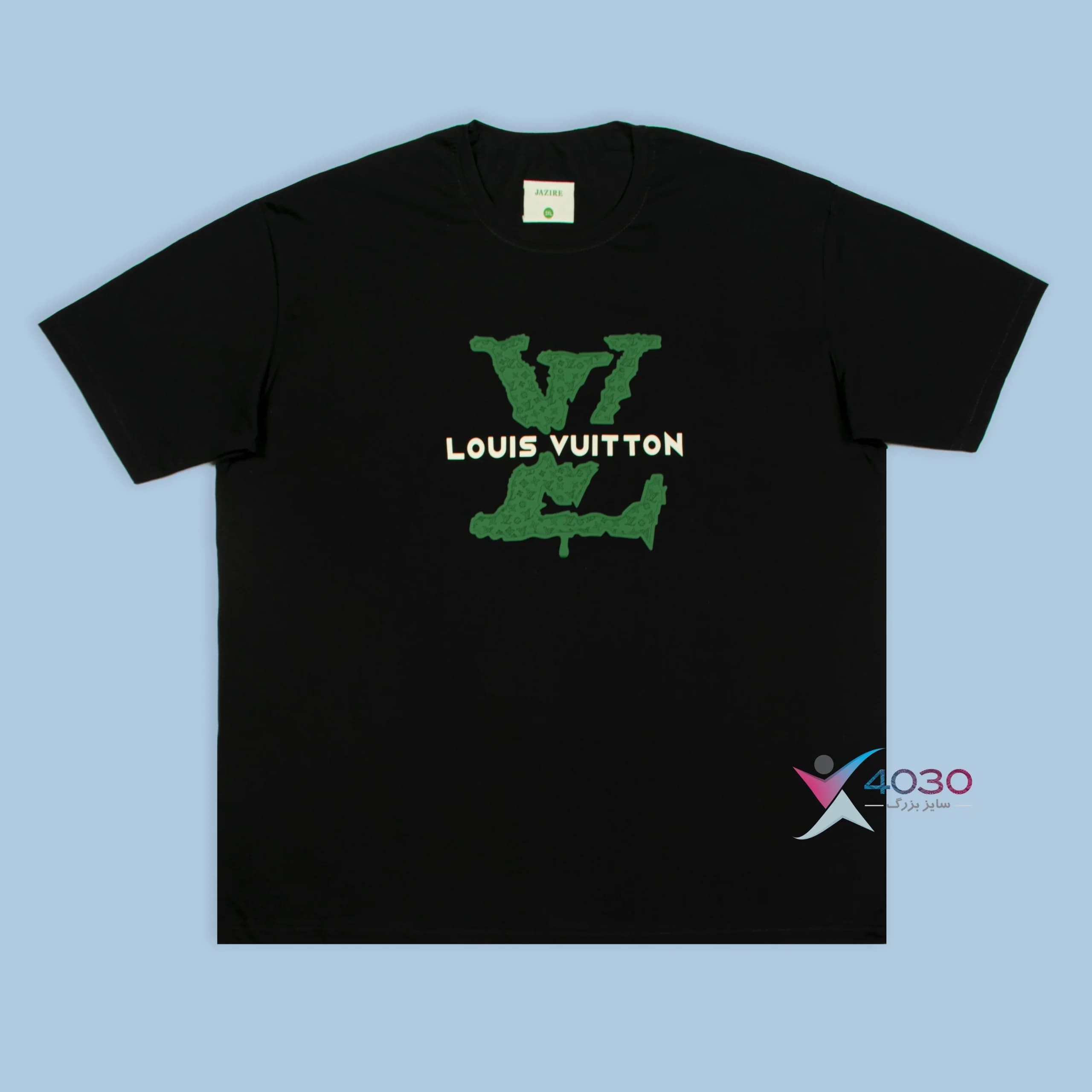 تیشرت LV سایز بزرگ مردانه ( 856 ) — تصویر ۲