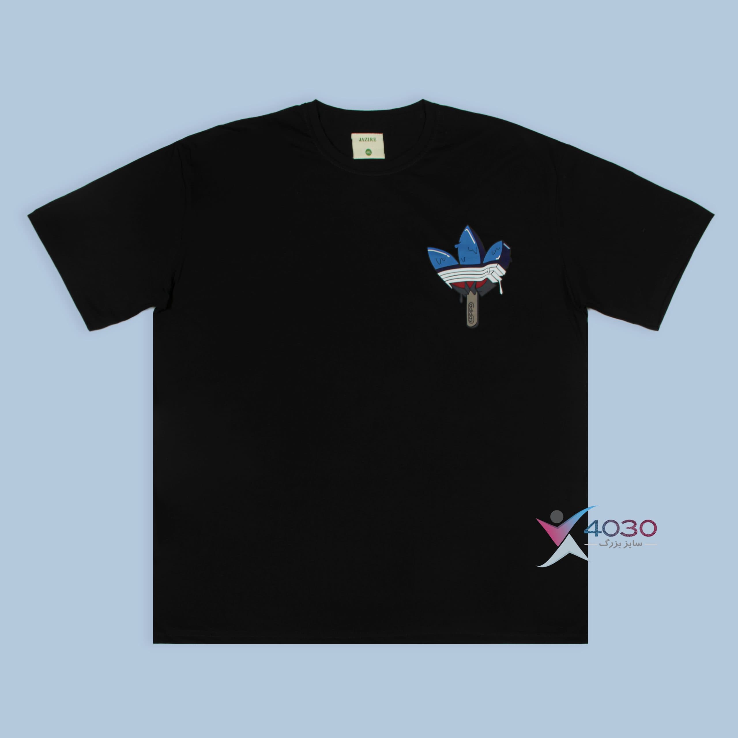 ست تیشرت و شلوارک Ice Cream Adidas سایز بزرگ مردانه ( 8312 ) — تصویر ۷