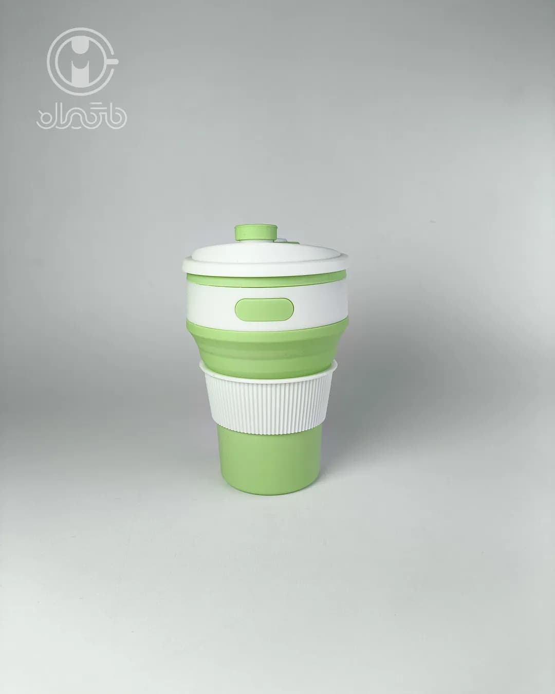 لیوان سیلیکونی تاشو وارداتی ۳۵۰ میلی لیتر — تصویر ۷