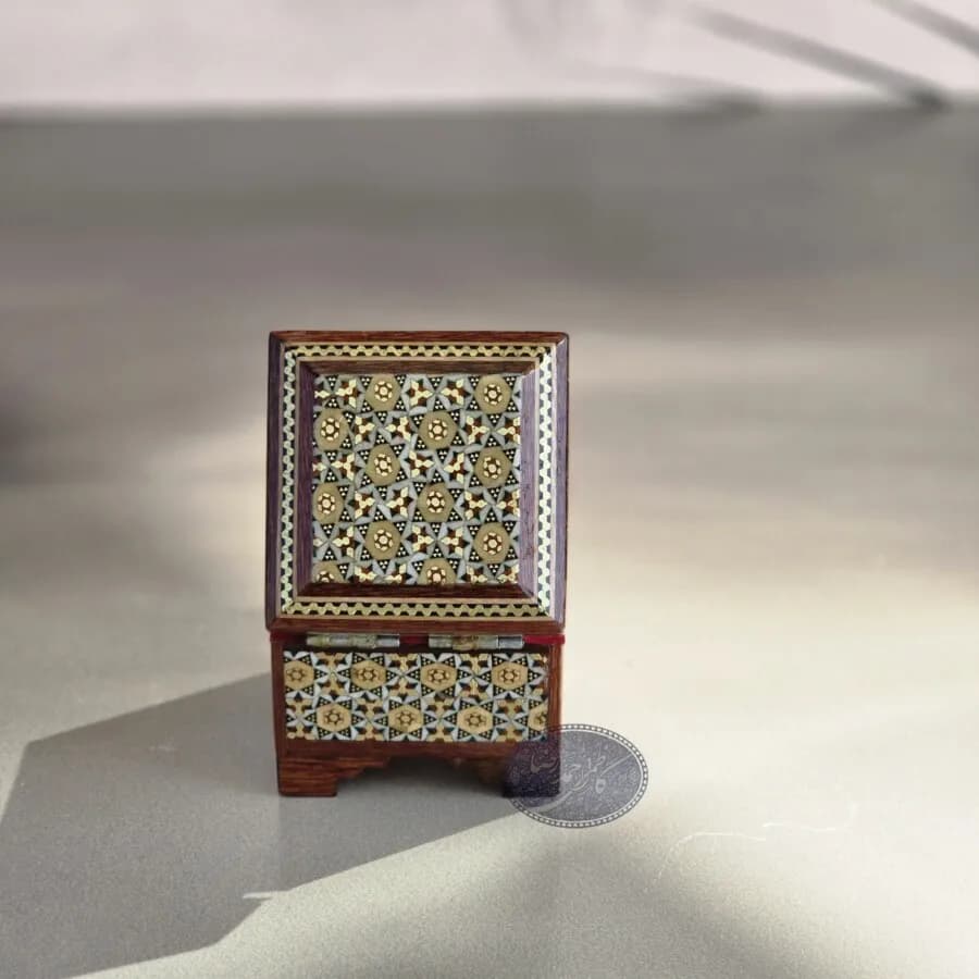 جعبه خاتم 6*6 هندی کاظمی — تصویر ۳
