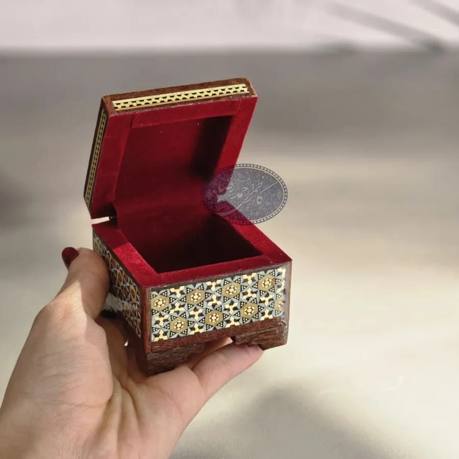 جعبه خاتم 6*6 هندی کاظمی — تصویر ۴