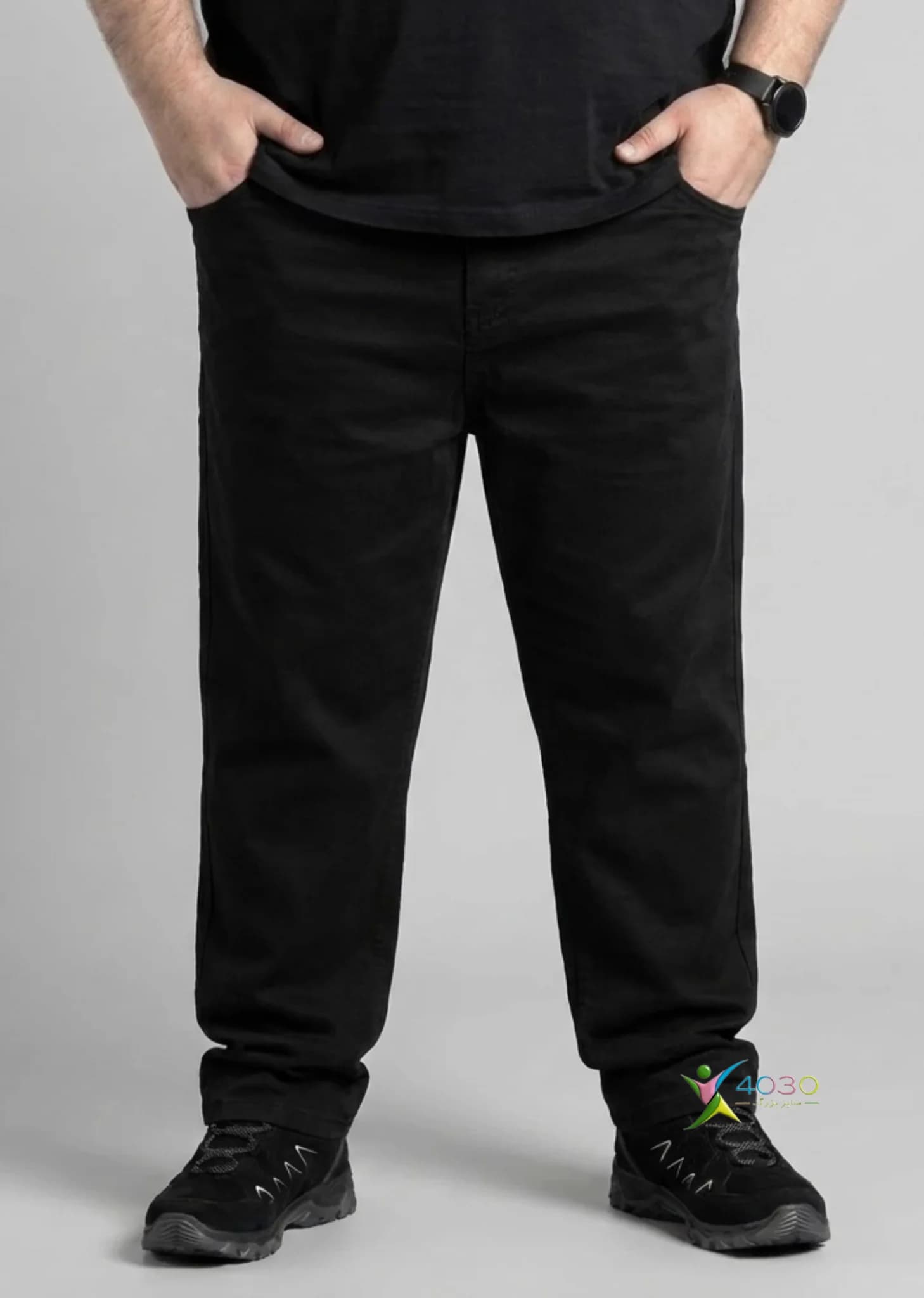 شلوار جین کمرکش ZARA سایز بزرگ مردانه ( 3877 ) — تصویر ۱۱