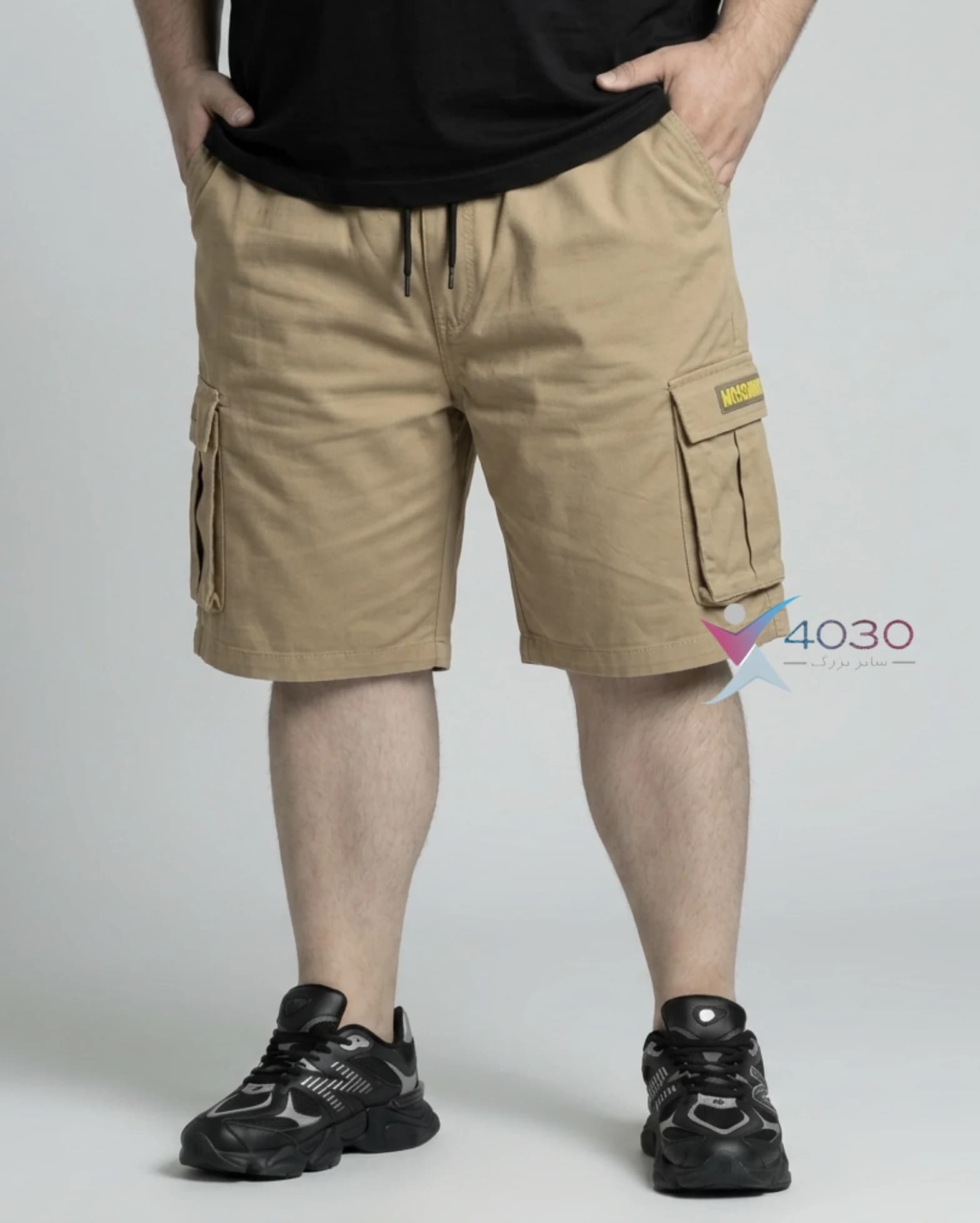 شلوارک کارگو MOSCHINO سایز بزرگ مردانه ( 3695 ) — تصویر ۷
