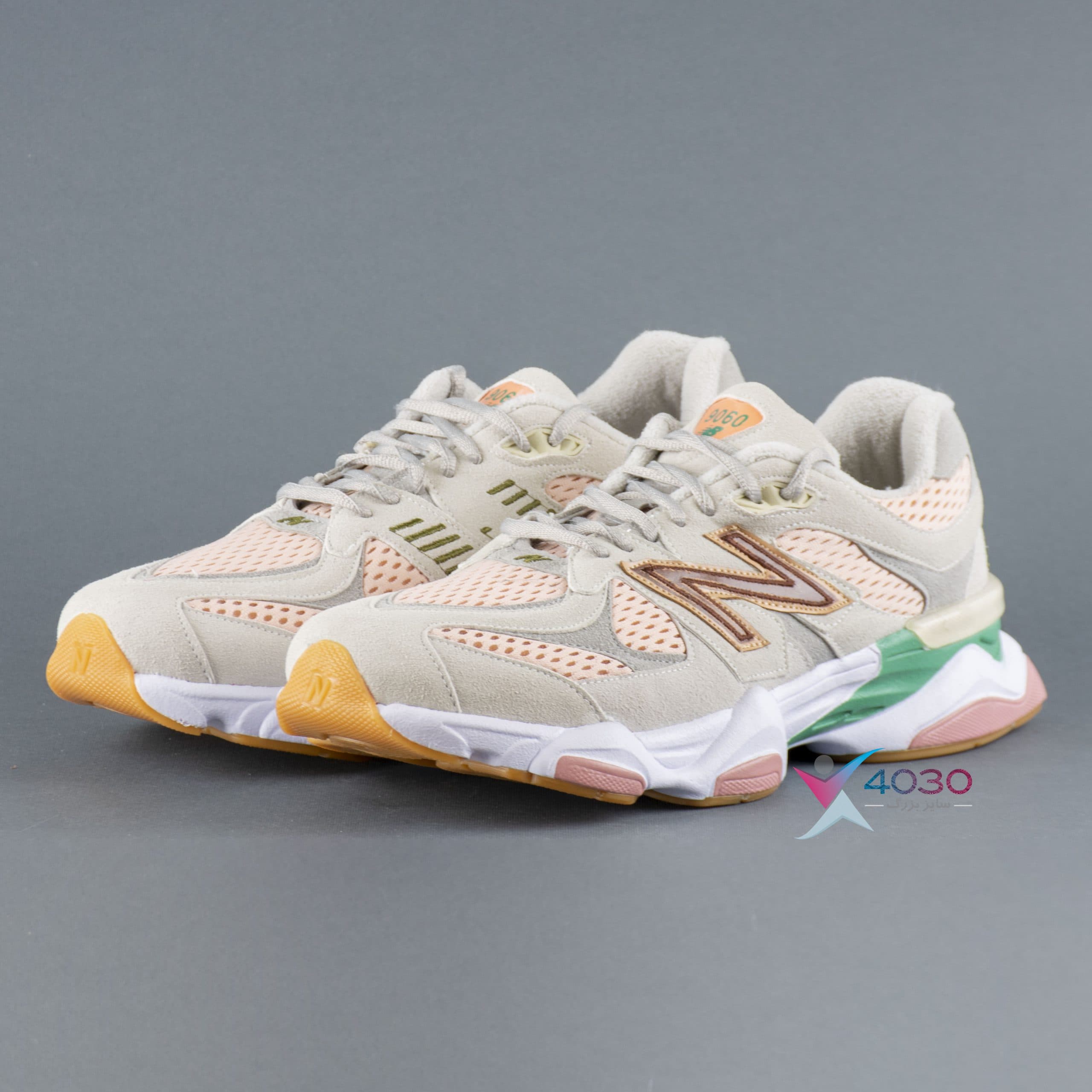 کتونی New balance 9060 نیوبالانس بزرگپا مردانه ( 7240 ) — تصویر ۸
