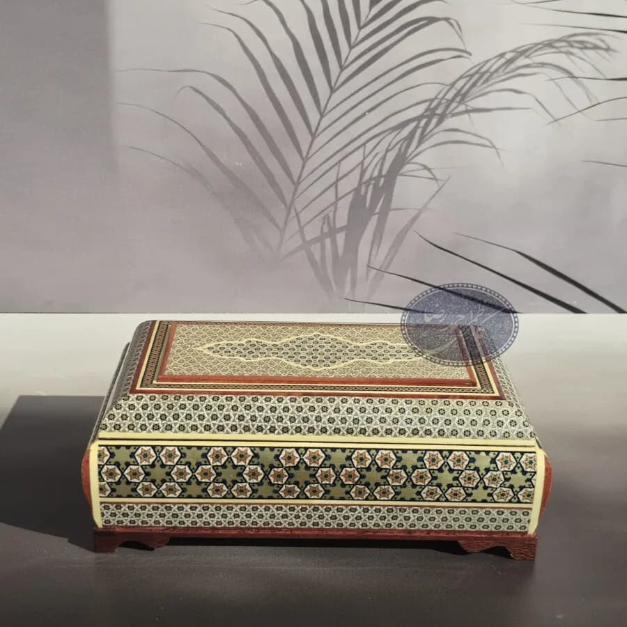 جعبه قاشق و چنگال خاتم آذرخش کاظمی — تصویر ۷