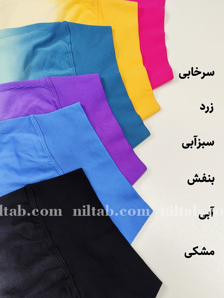 شورتک سیملس آمبره کمر هفتی — تصویر ۸