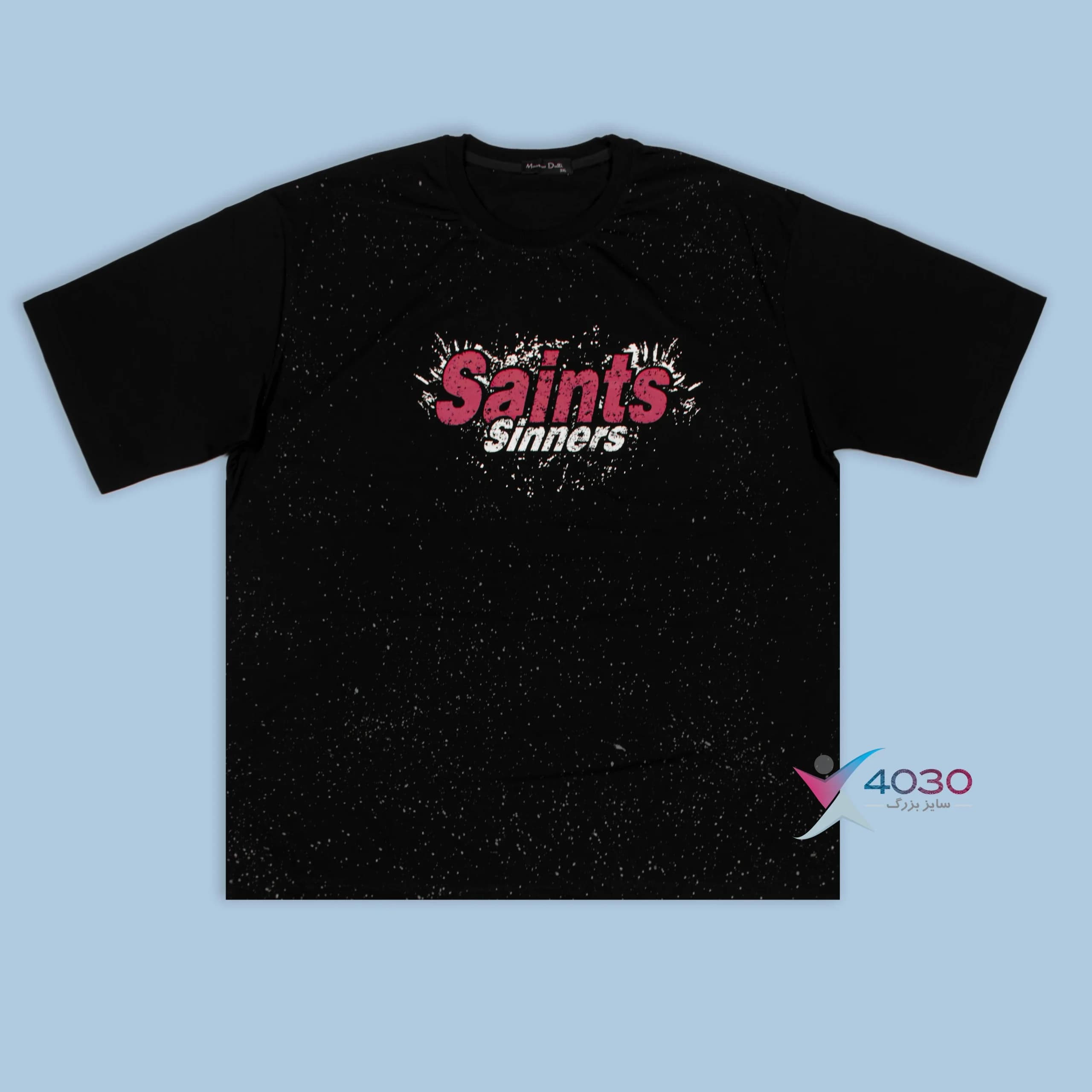 تیشرت پشت طرح دار SAINTS سایز بزرگ مردانه ( 836 ) — تصویر ۱۲