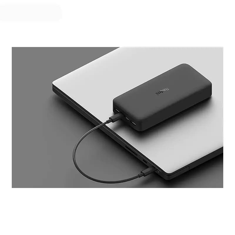 پاوربانک شیائومی مدل Redmi ظرفیت ۲۰۰۰۰ میلیآمپرساعت — تصویر ۲