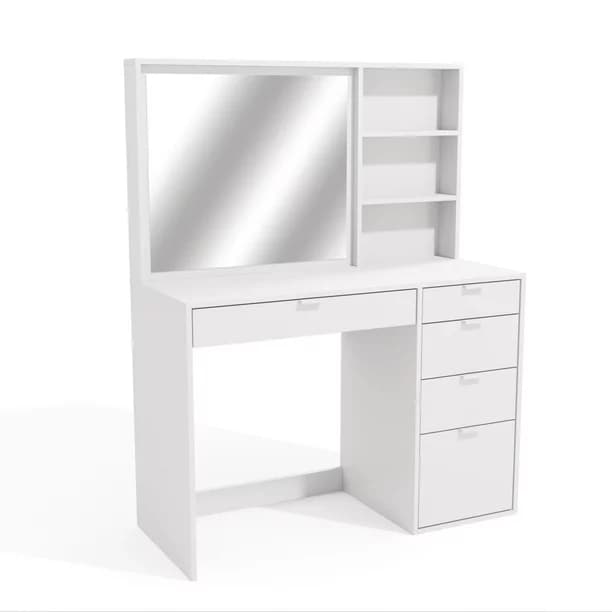 میز آرایش 5 کشو آینه دار — تصویر ۳