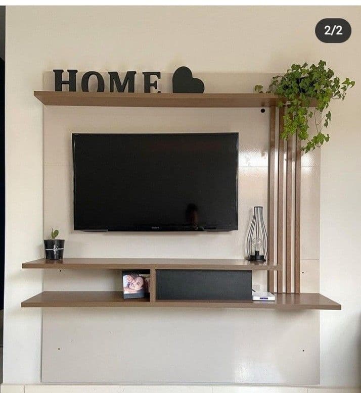 میز تلویزیون دیواری مدل home — تصویر ۲