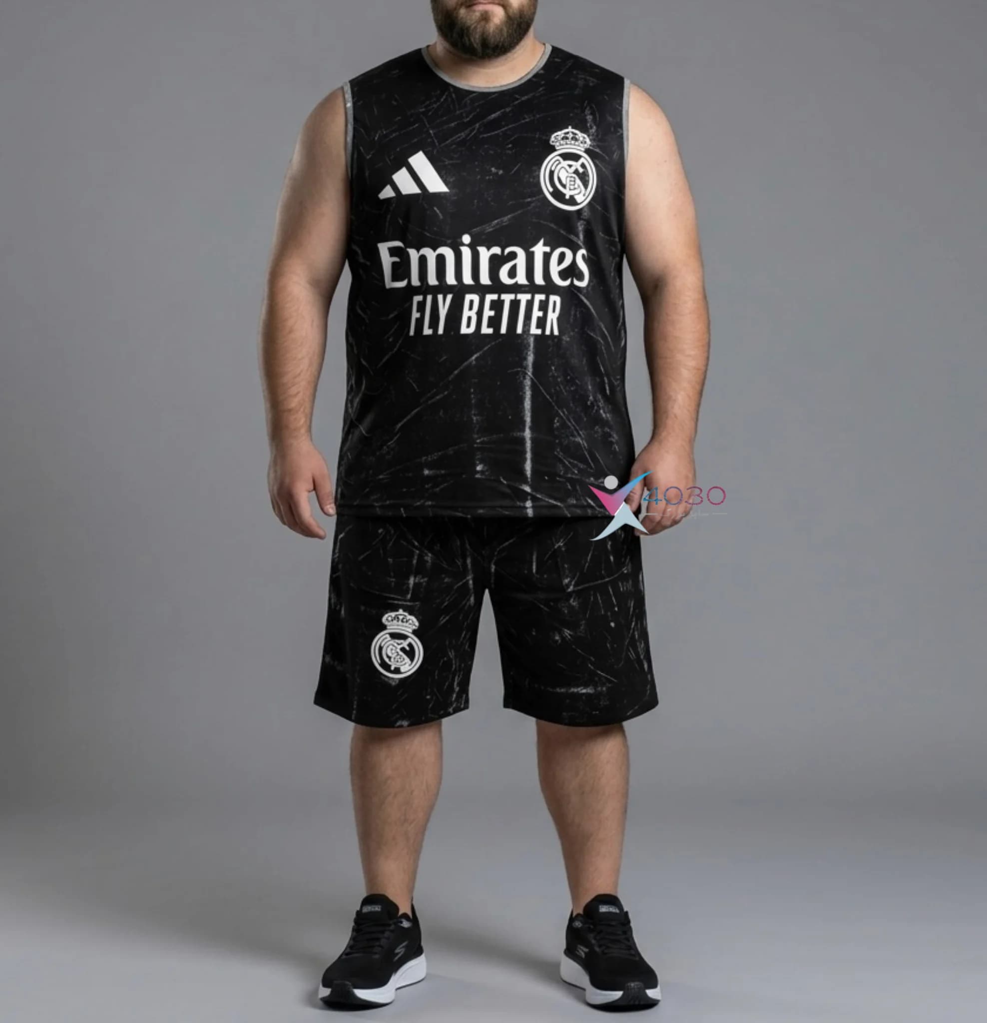 ست کاور و شلوارک Real Madrid سایز بزرگ مردانه ( 8325 ) — تصویر ۸