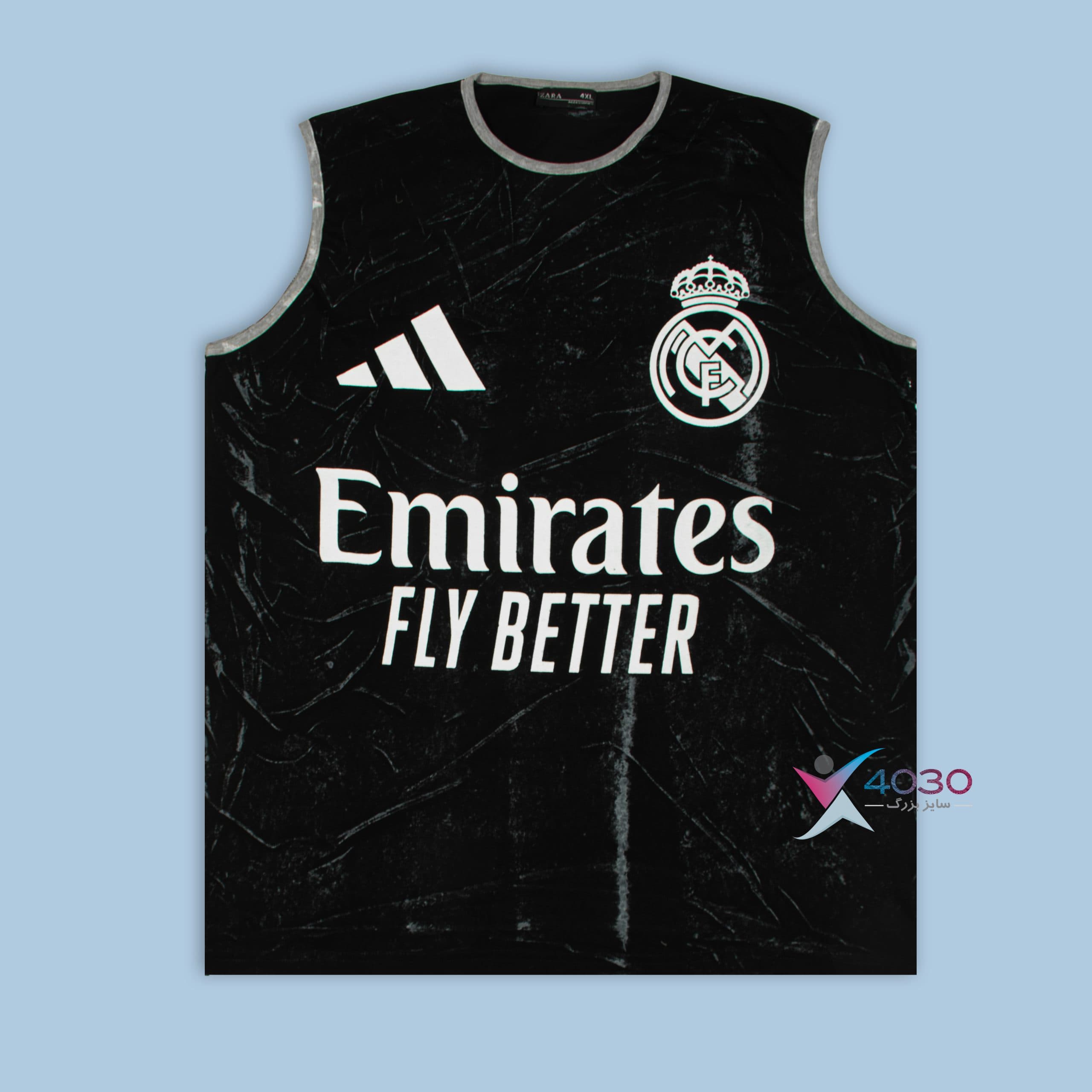 ست کاور و شلوارک Real Madrid سایز بزرگ مردانه ( 8325 ) — تصویر ۳