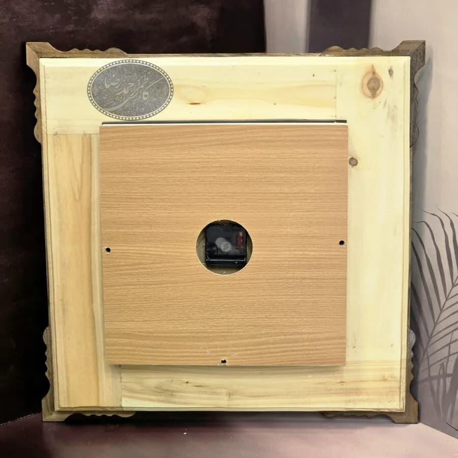ساعت چهارگوش سنگین 30 خاتم کاظمی — تصویر ۲