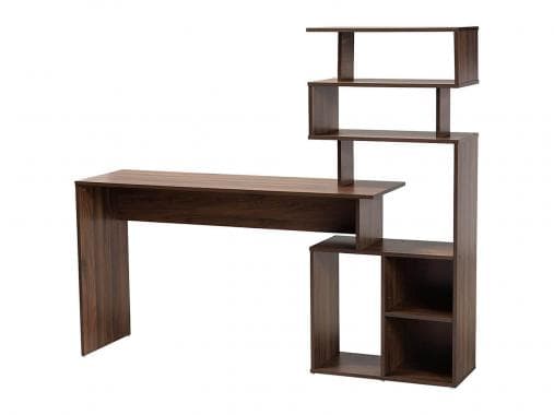 میز کامپیوتر مدرن کتابخانه دار ثابت — تصویر ۹