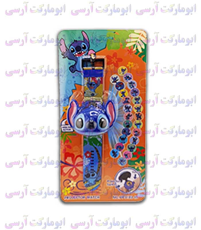 اسباب بازی ساعت مچی پروژکتوری طرح استیج 24 اسلایدی — تصویر ۶