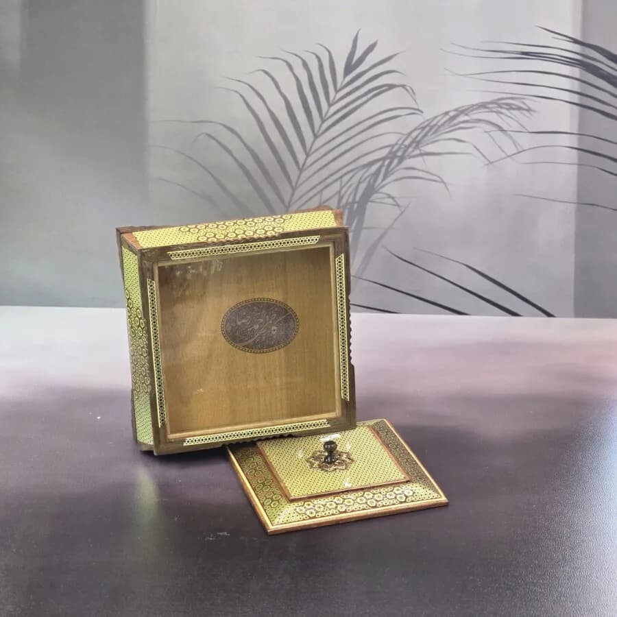 شکلات خوری 4 گوش سیمی طرح 2 کاظمی — تصویر ۵