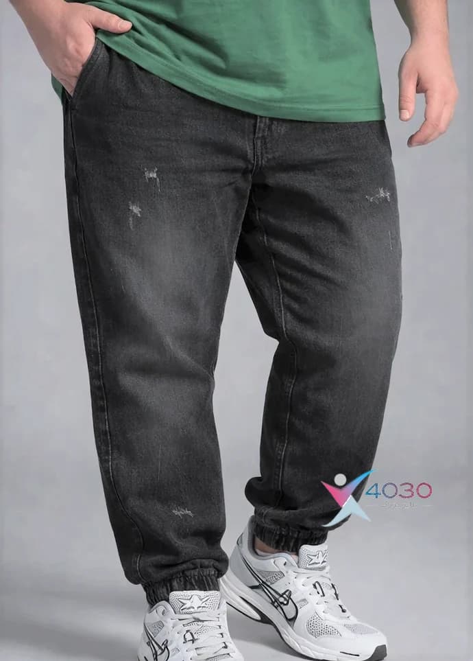 شلوار جین کمرکِش ZARA دمپاکش سایز بزرگ مردانه ( 3811 ) — تصویر ۹