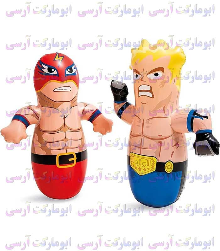 کیسه بوکس بادی اینتکس برند اصلی خارجی طرح آدمک