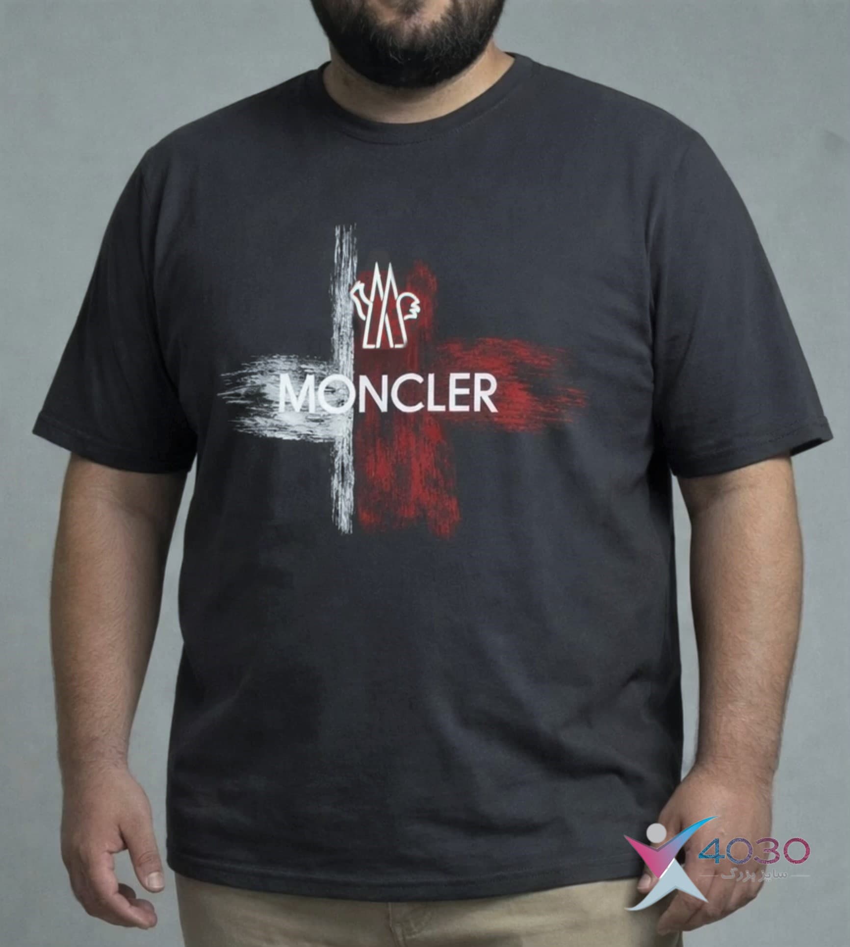 تیشرت MONCLER سایز بزرگ مردانه ( 746 ) — تصویر ۶