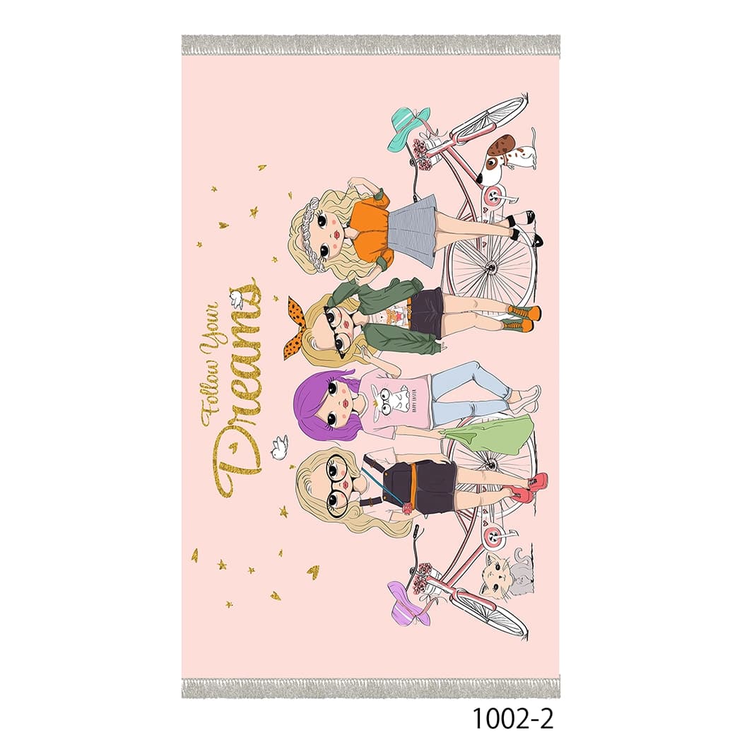 فرشینه کودک طرح دخترانه Dream مدل 1002 — تصویر ۵