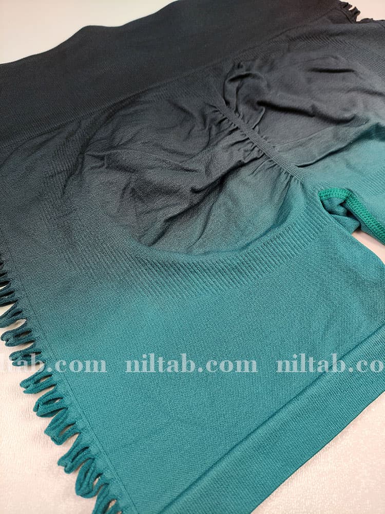 شورتک آمبره زاپدار پشت چروک — تصویر ۷
