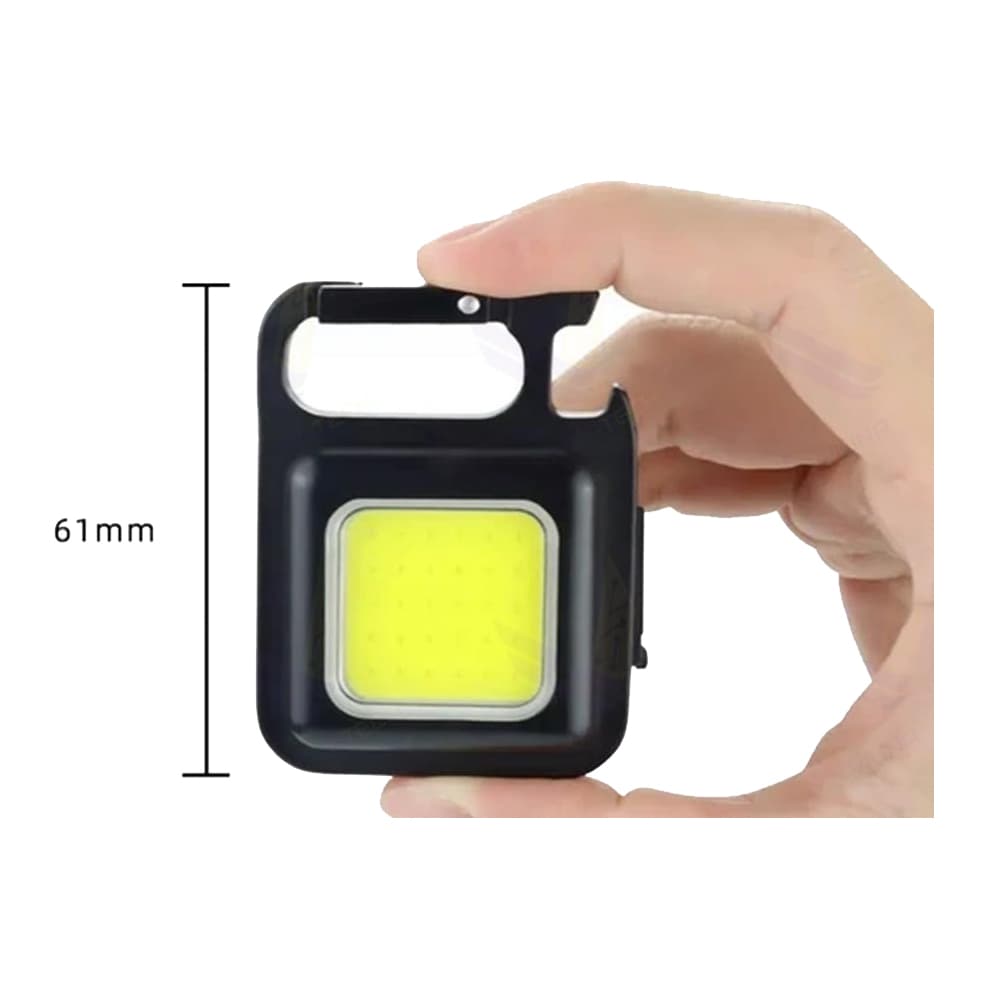 چراغ LED شارژی کمپی مربعی کوچک — تصویر ۱۰