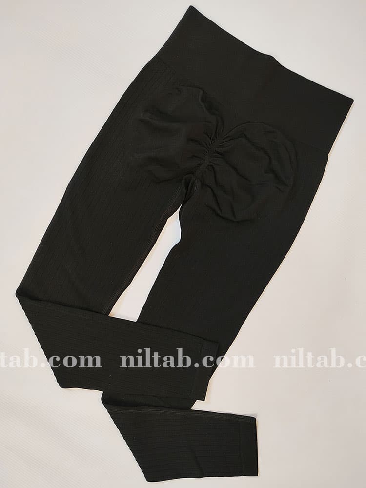 لگ مشکی سیملس کبریتی پشت چروک