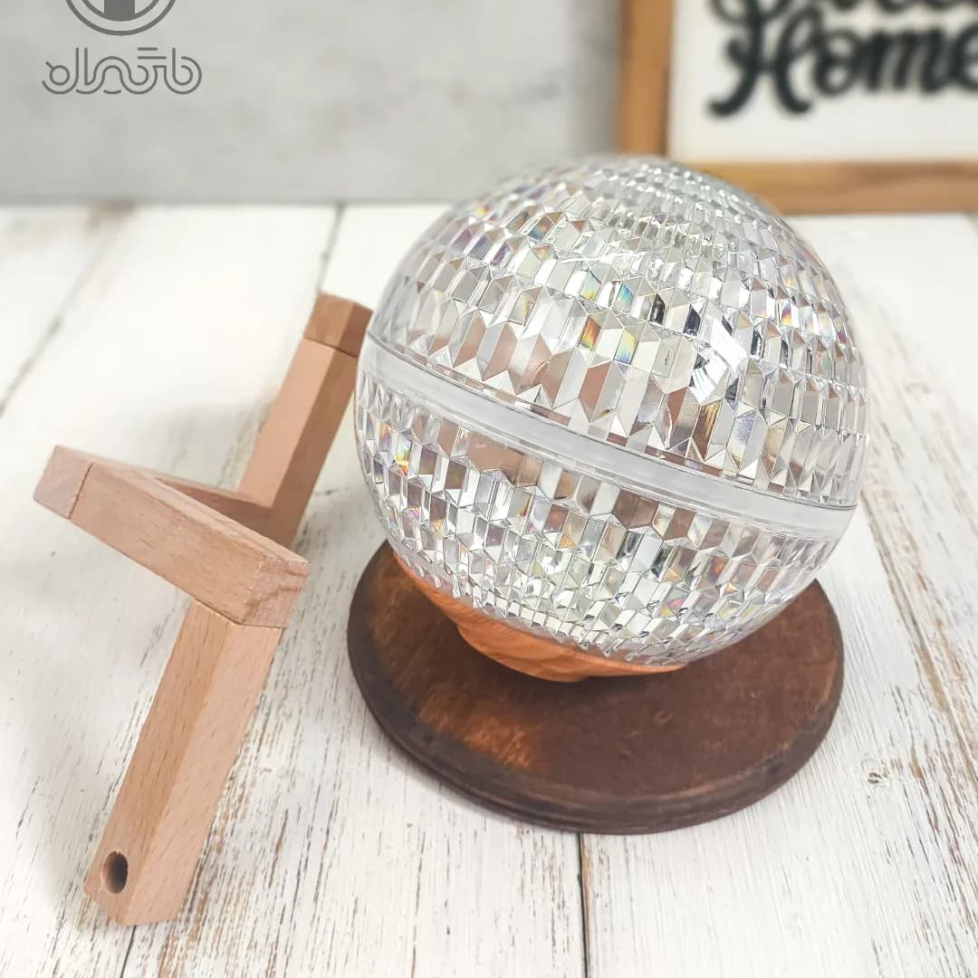 بخور سرد و شبخواب طرح گوی چراغ دار RGB — تصویر ۳