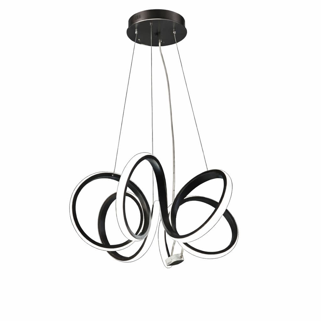 لوستر LED گل 6 پر