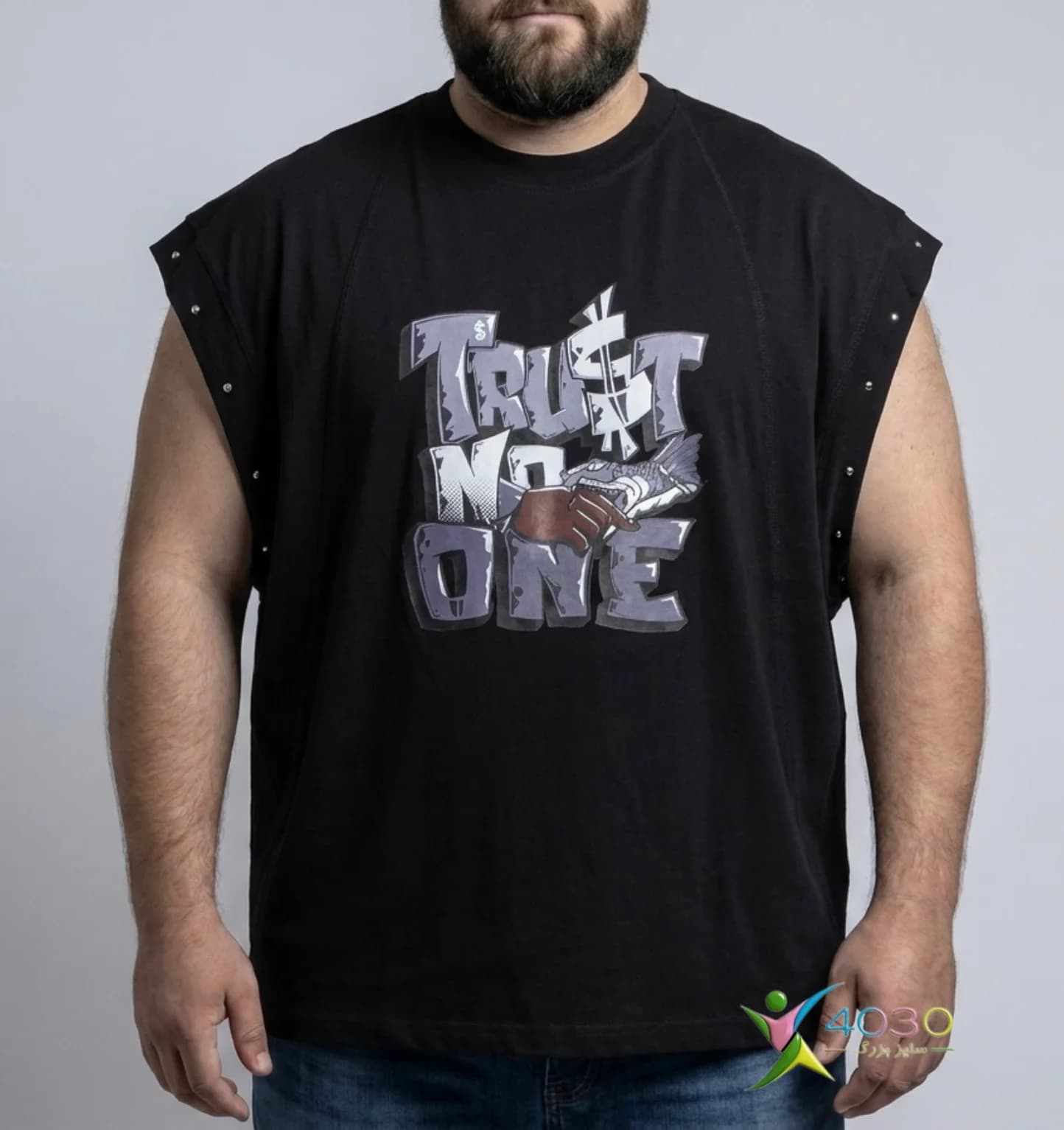 وست TRUST NO ONE سایز بزرگ مردانه ( 878 )