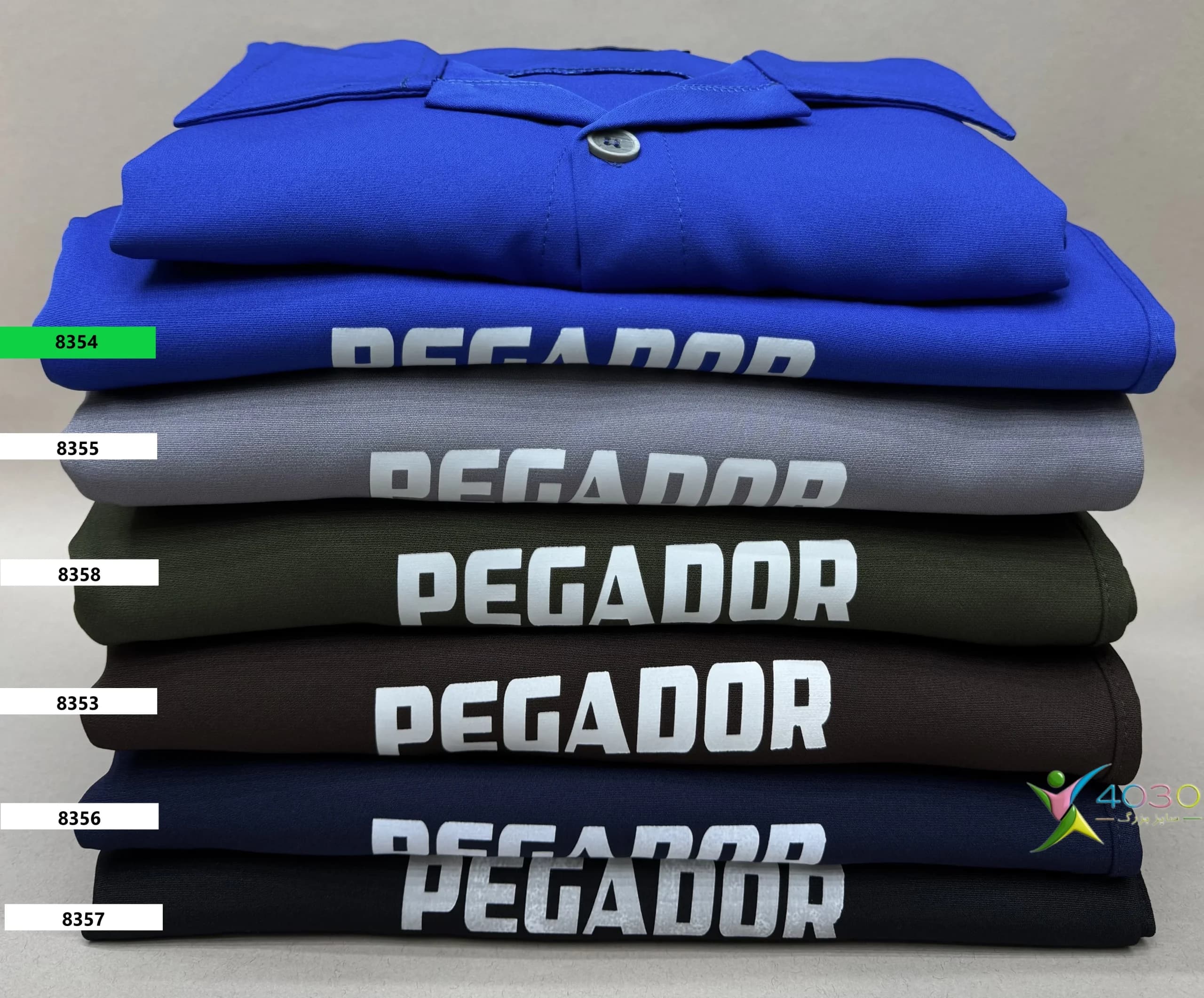 ست پیراهن و شلوارک مازراتی PEGADOR2 سایز بزرگ مردانه ( 8354 ) — تصویر ۵