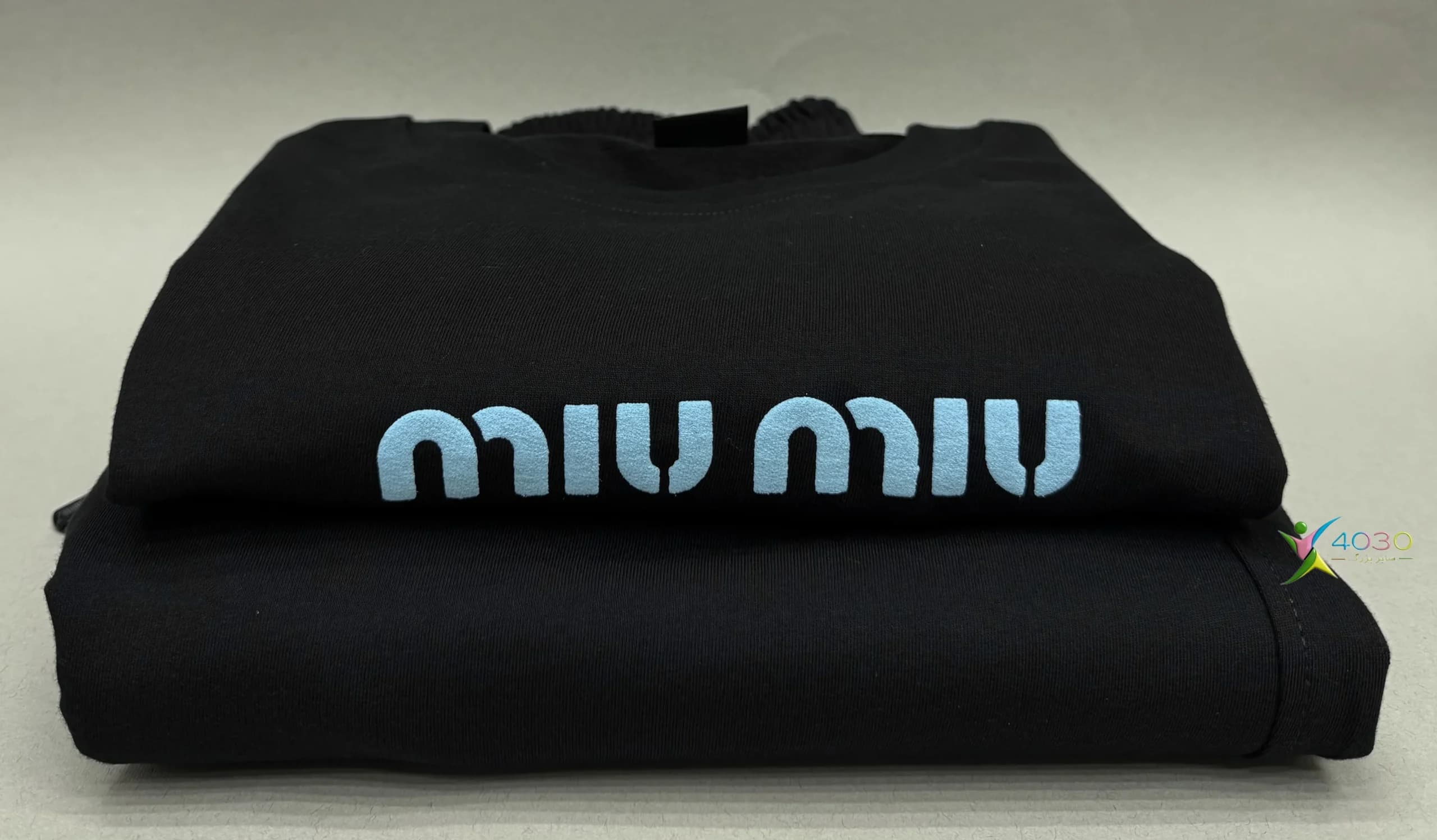 ست تیشرت و شلوار ماکان MIUMIU سایز بزرگ مردانه ( 8351 ) — تصویر ۷