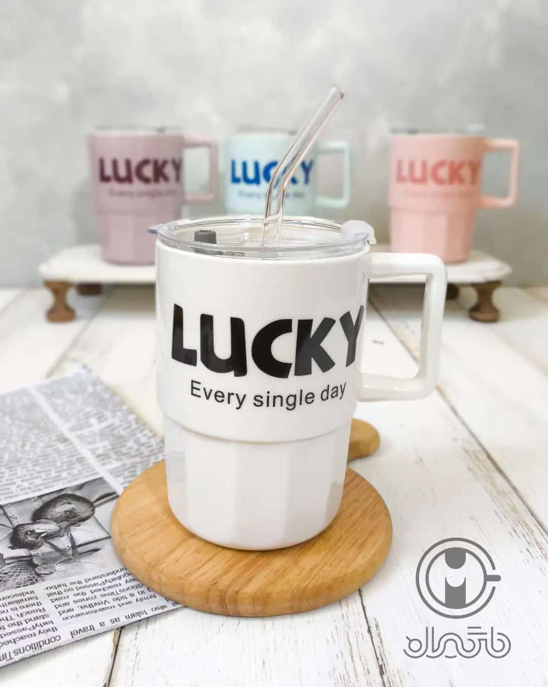 ماگ اسموتی سرامیکی Lucky — تصویر ۲